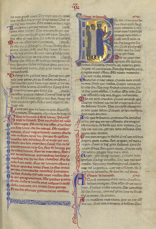 K, vida de Guiraut de Bornelh, f. 4r